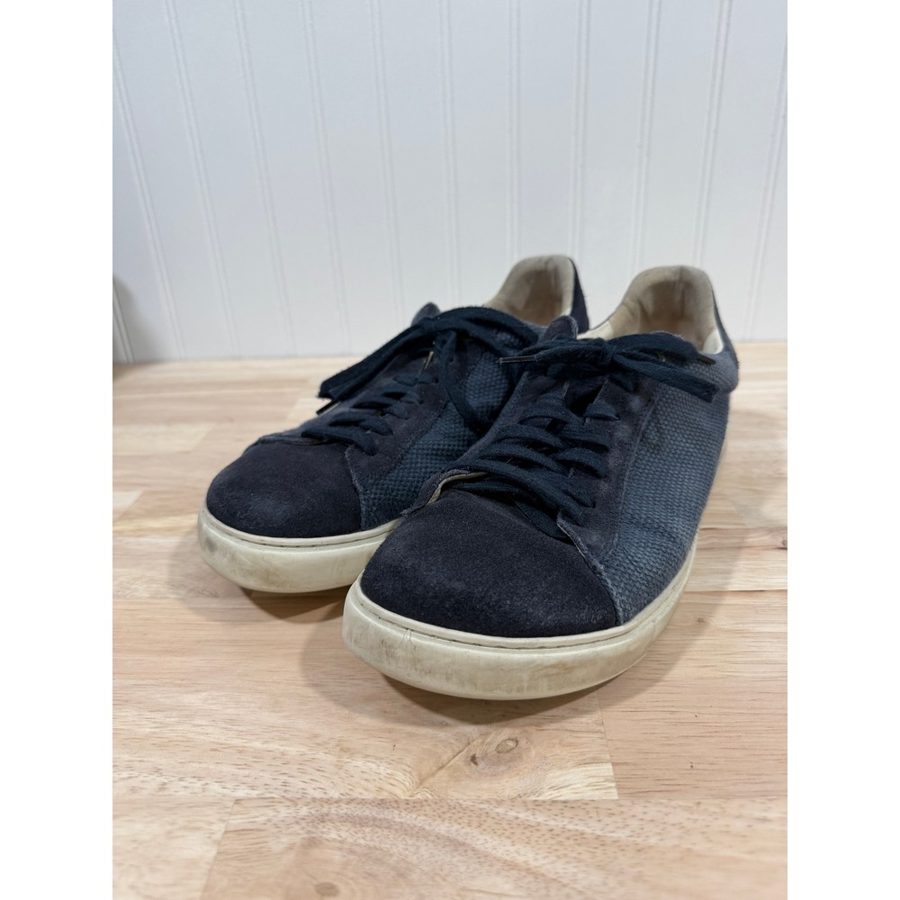 Birkenstock Suede Sneaker Bend Low Blue Casual Women Size 41